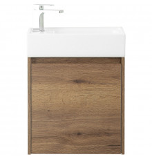 Тумба под раковину BelBagno Kraft Mini 50 L KRAFT MINI-500/260-1A-SO-RT-L подвесная Rovere Tabacco