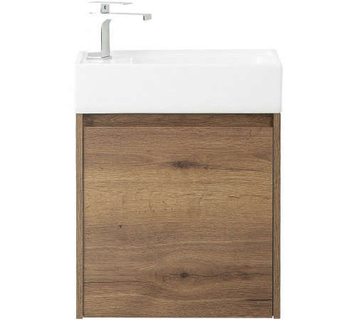 Тумба под раковину BelBagno Kraft Mini 50 L KRAFT MINI-500/260-1A-SO-RT-L подвесная Rovere Tabacco