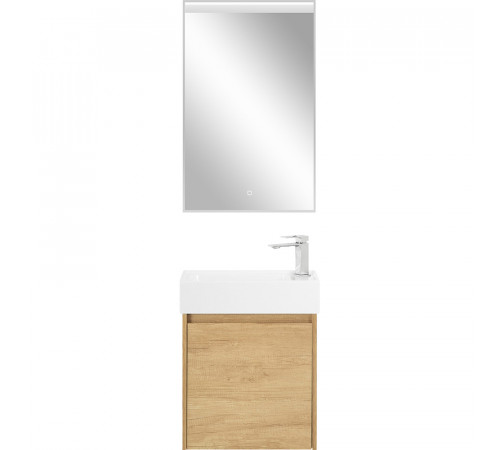 Тумба под раковину BelBagno Kraft Mini 50 R KRAFT MINI-500/260-1A-SO-RNN-R подвесная Rovere Nebrasca Nature