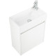 Тумба под раковину BelBagno Kraft Mini 50 R KRAFT MINI-500/260-1A-SO-BO-R подвесная Bianco Opaco