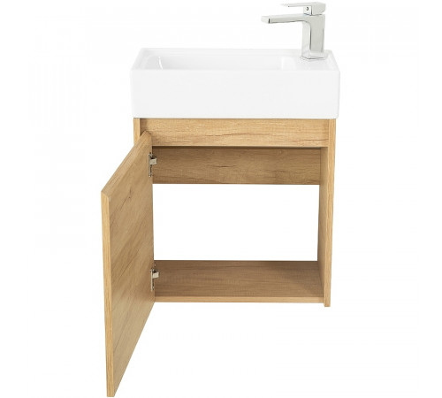 Тумба под раковину BelBagno Kraft Mini 50 L KRAFT MINI-500/260-1A-SO-RNN-L подвесная Rovere Nebrasca Nature