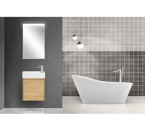 Тумба под раковину BelBagno Kraft Mini 50 R KRAFT MINI-500/260-1A-SO-RNN-R подвесная Rovere Nebrasca Nature