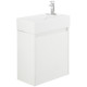 Тумба под раковину BelBagno Kraft Mini 50 R KRAFT MINI-500/260-1A-SO-BO-R подвесная Bianco Opaco