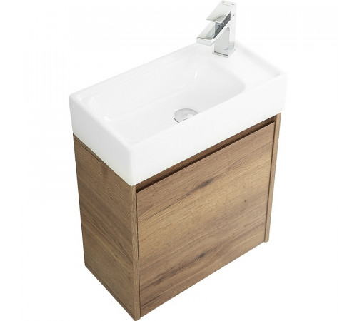 Тумба под раковину BelBagno Kraft Mini 50 R KRAFT MINI-500/260-1A-SO-RT-R подвесная Rovere Tabacco