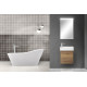 Тумба под раковину BelBagno Kraft Mini 50 L KRAFT MINI-500/260-1A-SO-RT-L подвесная Rovere Tabacco