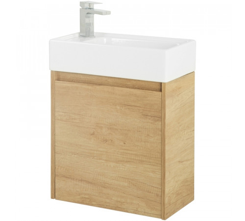 Тумба под раковину BelBagno Kraft Mini 50 L KRAFT MINI-500/260-1A-SO-RNN-L подвесная Rovere Nebrasca Nature