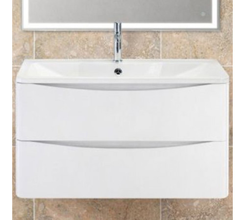 Тумба под раковину BelBagno ACQUA-900-2C-SO-BL подвесная Bianco Lucido