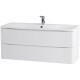 Тумба под раковину BelBagno 120 ACQUA-1200-2C-SO-BL подвесная Bianco Lucido