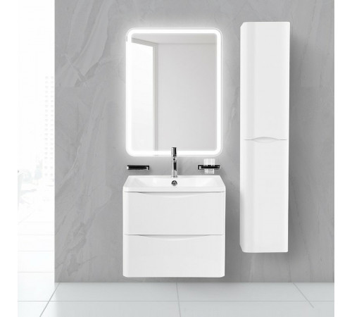 Тумба под раковину BelBagno ACQUA-600-2C-SO-BL подвесная Bianco Lucido