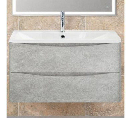 Тумба под раковину BelBagno ACQUA-900-2C-SO-CVG подвесная Cemento Verona Grigio