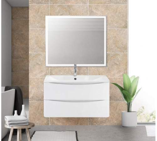 Тумба под раковину BelBagno ACQUA-1000-2C-SO-BL подвесная Bianco Lucido