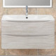 Тумба под раковину BelBagno ACQUA-800-2C-SO-RVB подвесная Rovere Vintage Bianco