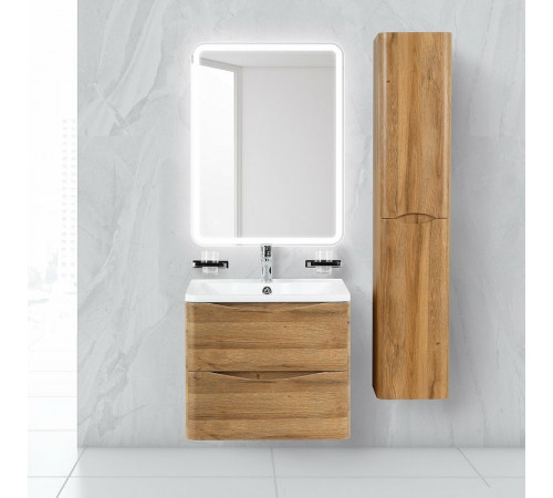 Тумба под раковину BelBagno ACQUA-600-2C-SO-RR подвесная Rovere Rustico