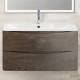 Тумба под раковину BelBagno ACQUA-800-2C-SO-RNG подвесная Robere Nature Grigio