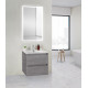 Тумба под раковину BelBagno Kraft 39 50 KRAFT 39-500/390-2C-SO-CG подвесная Cemento Grigio