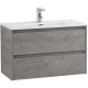 Тумба под раковину BelBagno Kraft 80 KRAFT 39-800/390-2C-SO-CG подвесная Cemento Grigio