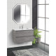 Тумба под раковину BelBagno Kraft 80 KRAFT 39-800/390-2C-SO-CG подвесная Cemento Grigio