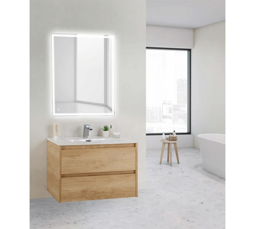 Тумба под раковину BelBagno KRAFT 39-800/390-2C-SO-RNN подвесная Rovere Nebrasca Nature