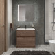 Тумба под раковину BelBagno Kraft 39 80 KRAFT39-800/390-2C-PIA-RT Rovere Tabacco