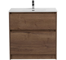 Тумба под раковину BelBagno Kraft 39 80 KRAFT39-800/390-2C-PIA-RT Rovere Tabacco