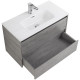 Тумба под раковину BelBagno Kraft 80 KRAFT 39-800/390-2C-SO-CG подвесная Cemento Grigio