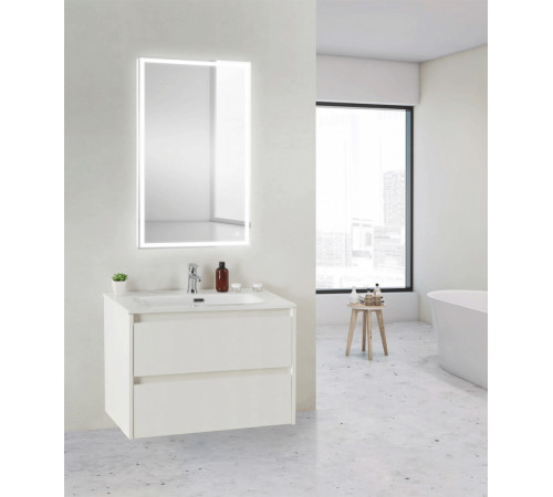 Тумба под раковину BelBagno KRAFT 39-700/390-2C-SO-BO подвесная Bianco Opaco