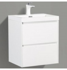 Тумба под раковину BelBagno Pietra Mini 50 PIETRA MINI-500-2C-SO-BL подвесная Bianco Lucido