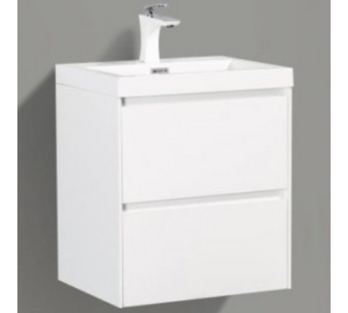 Тумба под раковину BelBagno Pietra Mini 50 PIETRA MINI-500-2C-SO-BL подвесная Bianco Lucido