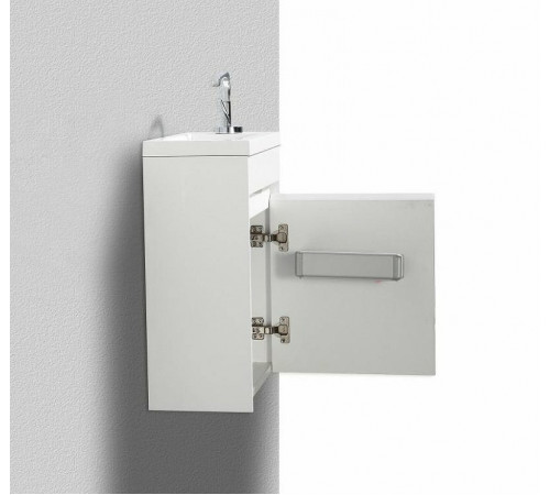 Тумба под раковину BelBagno Pietra Mini 46 R PIETRA MINI-460-1A-SO-BL-R подвесная Bianco Lucido