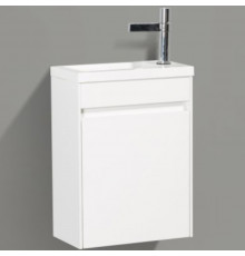 Тумба под раковину BelBagno Pietra Mini 46 R PIETRA MINI-460-1A-SO-BL-R подвесная Bianco Lucido