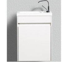 Тумба под раковину BelBagno Pietra Mini 40 PIETRA MINI-400-1A-SO-BL-R подвесная Bianco Lucido