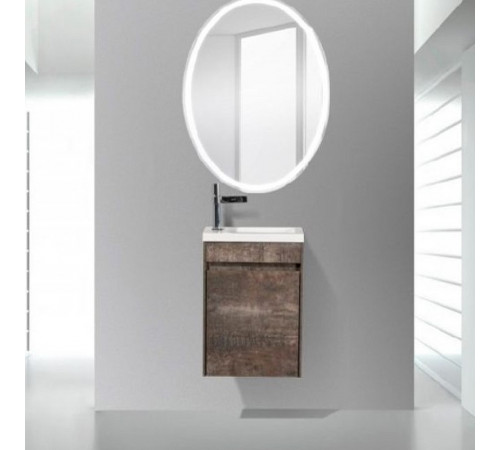 Тумба под раковину BelBagno Pietra Mini 46 PIETRA MINI-460-1A-SO-PT-L подвесная Stone