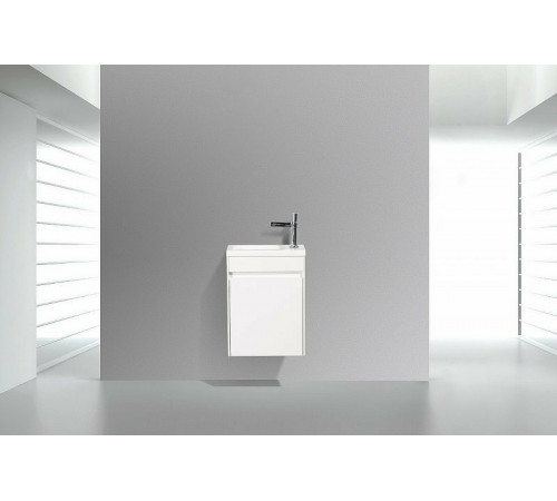 Тумба под раковину BelBagno Pietra Mini 46 R PIETRA MINI-460-1A-SO-BL-R подвесная Bianco Lucido