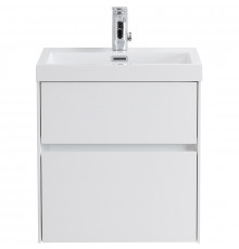 Тумба под раковину BelBagno Pietra Mini 50 PIETRA MINI-500AS-2C-SO-BL подвесная Bianco Lucido