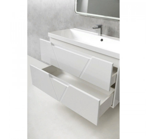 Тумба под раковину BelBagno Vittoria 90 Белая/Bianco Lucido