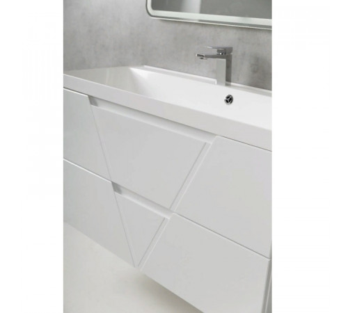 Тумба под раковину BelBagno Vittoria 90 Белая/Bianco Lucido