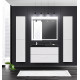 Шкаф пенал BelBagno Aurora 33 R AURORA-1600-2A-SC-BO-P-R подвесной Bianco Opaco