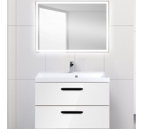 Тумба под раковину BelBagno Aurora 80 AURORA-800-2C-SO-BL подвесная Bianco Lucido