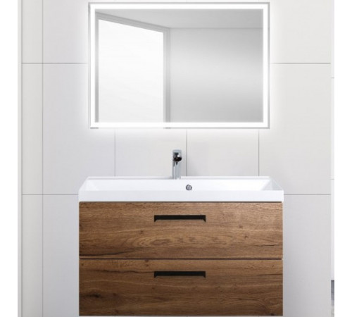 Тумба под раковину BelBagno Aurora 90 AURORA-900-2C-SO-RT подвесная Rovere Tabacco