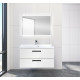 Тумба под раковину BelBagno Aurora 90 AURORA-900-2C-SO-BL подвесная Bianco Lucido