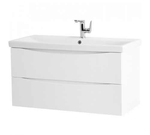 Тумба под раковину BelBagno Marino-Cer 90 MARINO-CER-900-2C-SO-BL-P подвесная Bianco Lucido