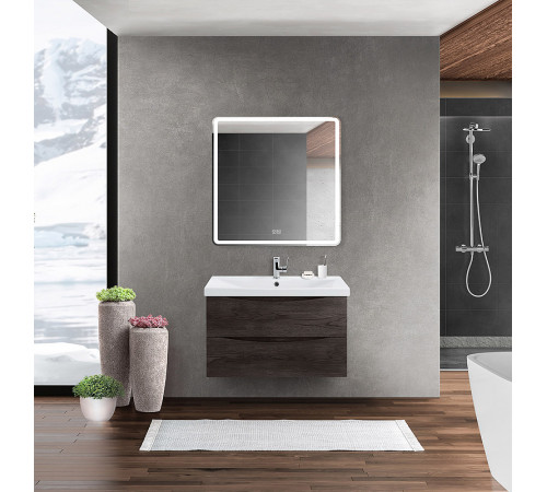 Тумба под раковину BelBagno Marino-Cer 70 MARINO-CER-700-2C-SO-RNG-P подвесная Rovere Nature Grigio