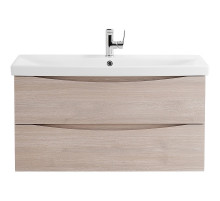 Тумба под раковину BelBagno Marino-Cer 80 MARINO-CER-800-2C-SO-RG-P подвесная Rovere Grigio