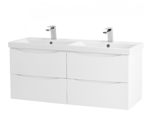 Тумба под раковину BelBagno Marino-Cer 120 MARINO-CER-1200-4C-SO-2-BL-P подвесная Bianco Lucido