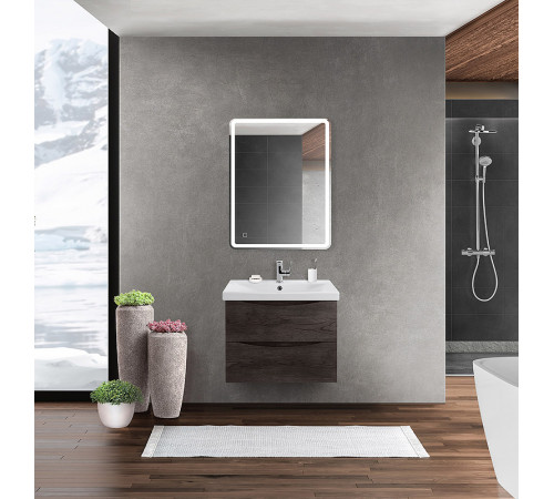 Тумба под раковину BelBagno Marino-Cer 60 MARINO-CER-600-2C-SO-RNG-P подвесная Rovere Nature Grigio