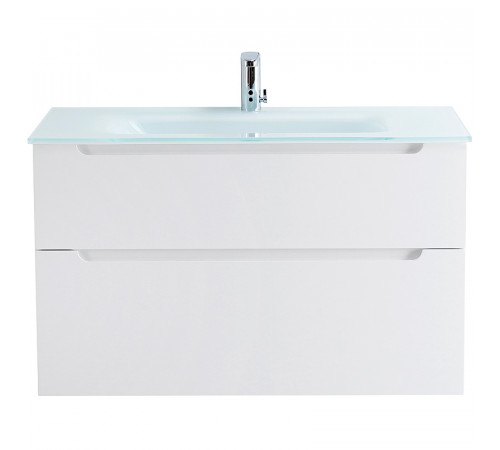 Тумба под раковину BelBagno Etna-H60 80 ETNA-H60-800-2C-SO-BL-P подвесная Bianco Lucido