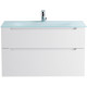 Тумба под раковину BelBagno Etna-H60 90 ETNA-H60-900-2C-SO-BL-P подвесная Bianco Lucido