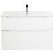 Тумба под раковину BelBagno Etna-H60 90 ETNA-H60-900-2C-SO-BL-P подвесная Bianco Lucido