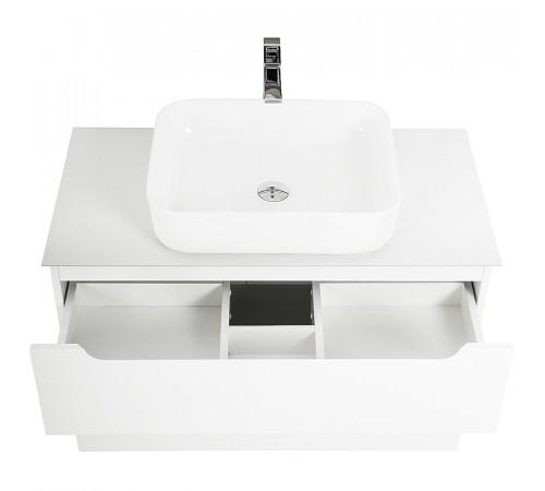 Тумба под раковину BelBagno Etna-H60 90 ETNA-H60-900-2C-SO-BL-P подвесная Bianco Lucido