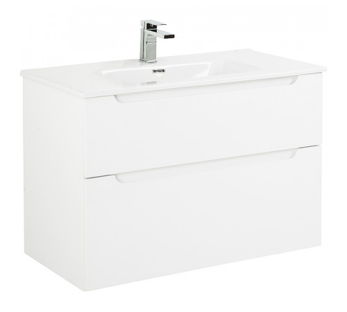 Тумба под раковину BelBagno Etna-H60 90 ETNA-H60-900-2C-SO-BL-P подвесная Bianco Lucido